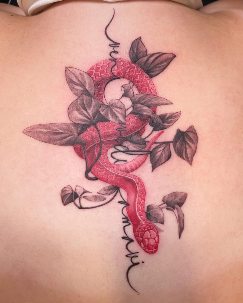 Red Snake Tattoos Unveil the Mystery of Their Meaning and Design