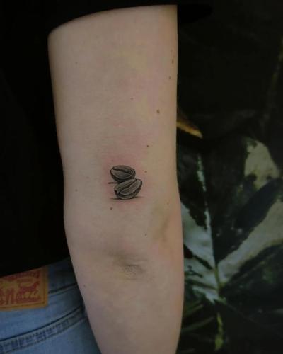 coffee bean tattoo