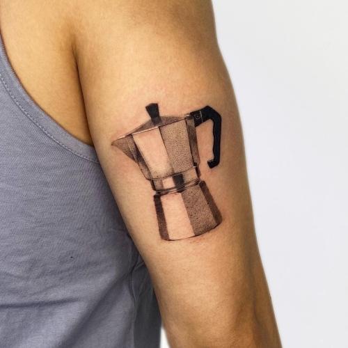 coffee tattoo ideas fo men