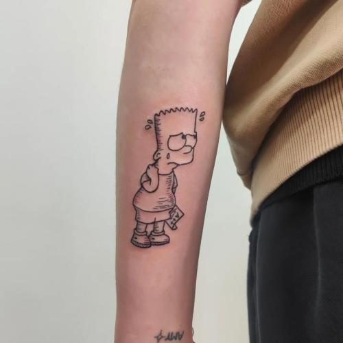 bart-simpson-tattoo-ideas-on-arm