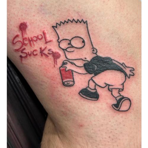 bart-simpson-tattoo-school-sucks